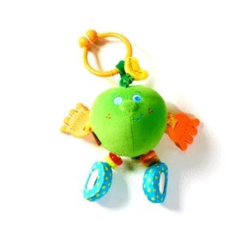Прорезыватель 1103200046 (411) зеленое Яблочко Энди,серия "Друзья фрукты" развив.TINY LOVE